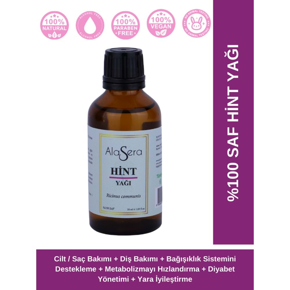 ALASERA HİNT YAĞI 50 ML