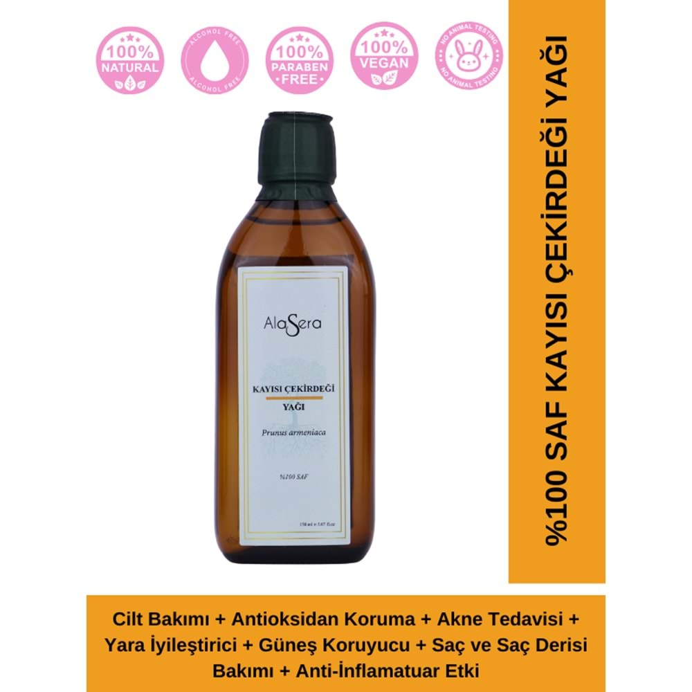 ALASERA KAYISI ÇEKİRDEĞİ 150 ML